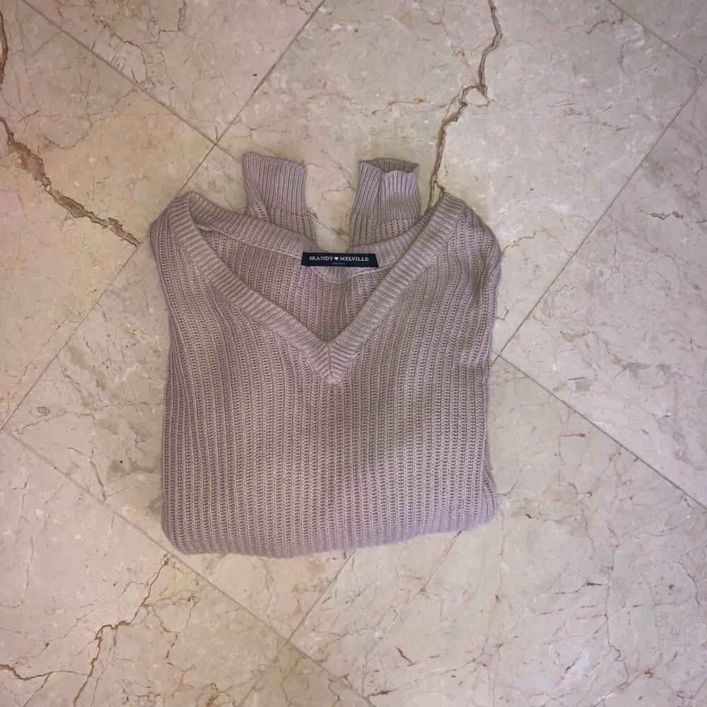 Brandy Melville Blush Pink Sweater